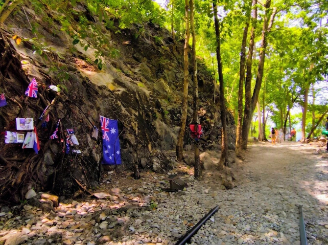 Hellfire Pass memorial route in Kanchanaburi